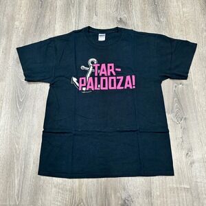 Starpalooza Anchor Rock Rollins Tour T Shirt Black 2012 Gildan Heavy Rock Mens L